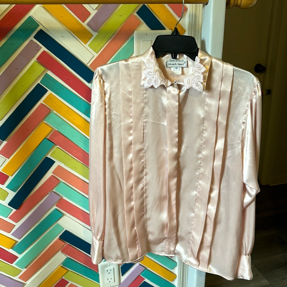 Pale pink vintage shirt